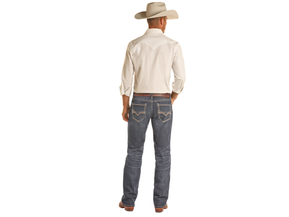 Rock and Roll Denim Pistol Straight- BM1PD02493-