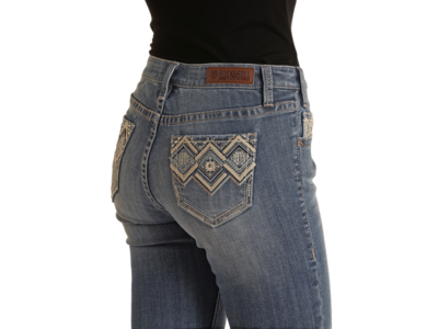 Rock and Roll Denim MidRise Boot- BW4MD02327-