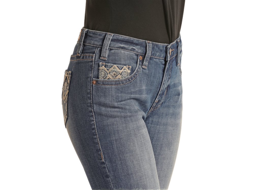 Rock and Roll Denim MidRise Boot- BW4MD02327-