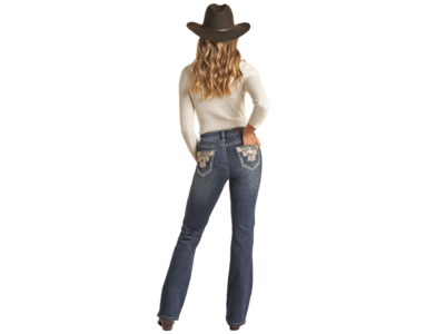 Rock and Roll Denim MidRise Boot- BW4MD02328-