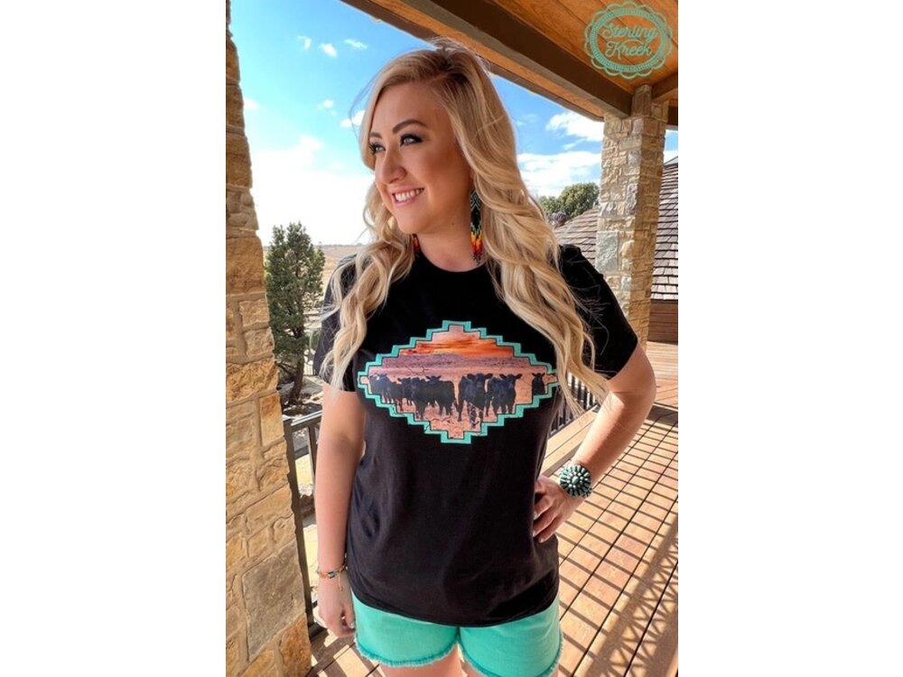 Sterling Kreek Home is Where the Herd Is Tee-