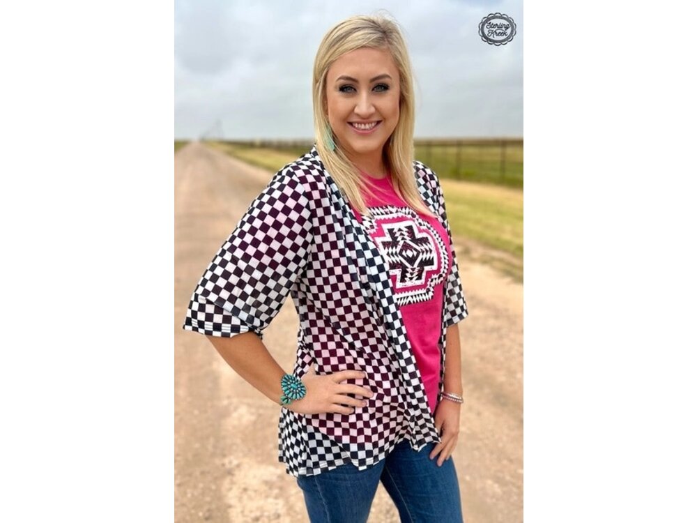 Sterling Kreek Round the Track Cardigan-