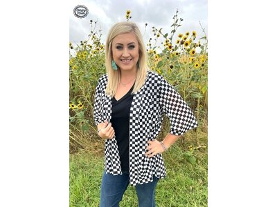 Sterling Kreek Round the Track Cardigan-