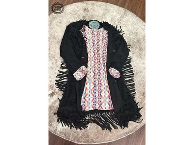 Sterling Kreek Scottsdale Suede Jacket- Black-