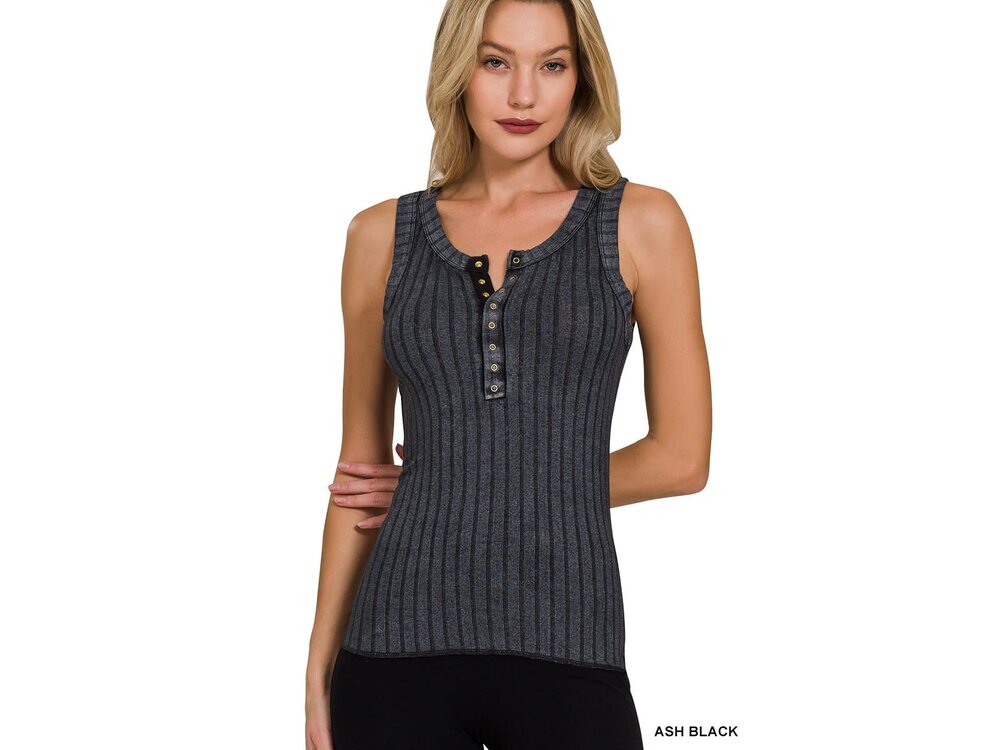 Ribbed Tank- RTW-8471G7-