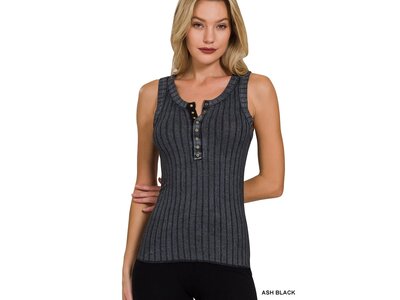 Ribbed Tank- RTW-8471G7-