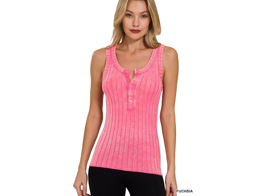 Ribbed Tank- RTW-8471G7-