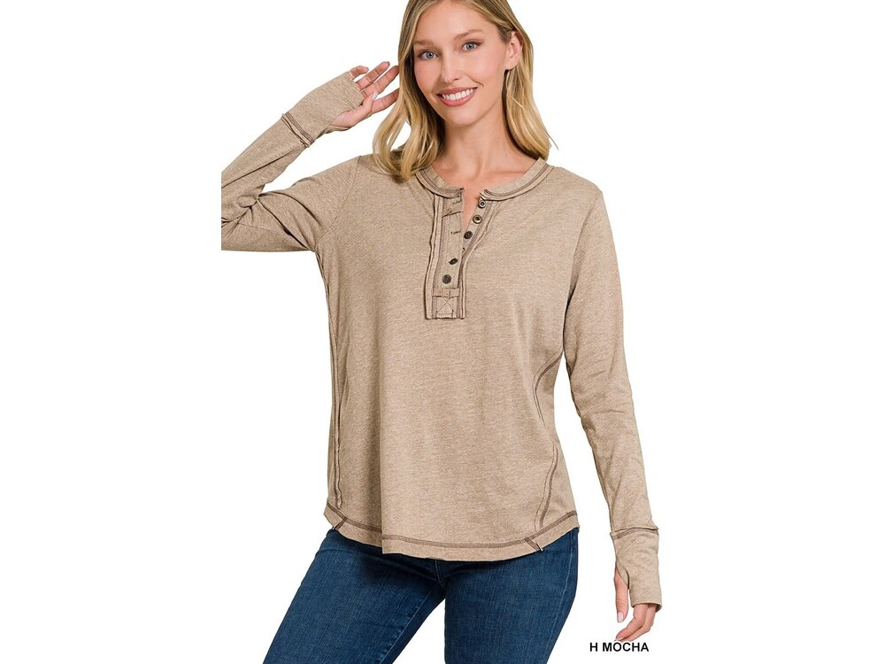 Button Long Sleeve- CT-3316Y-