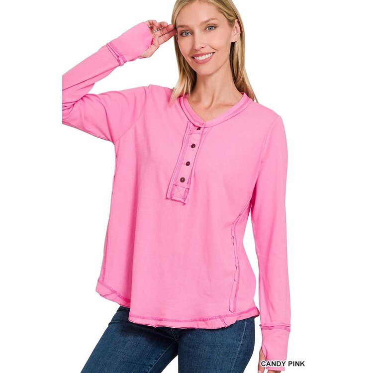 Button Long Sleeve- CT-3316Y-
