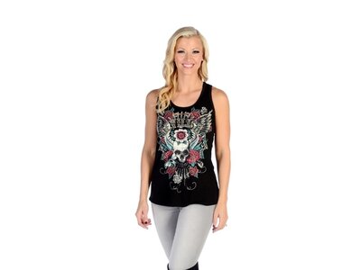 Liberty Wear Tank- Black- Devilish-