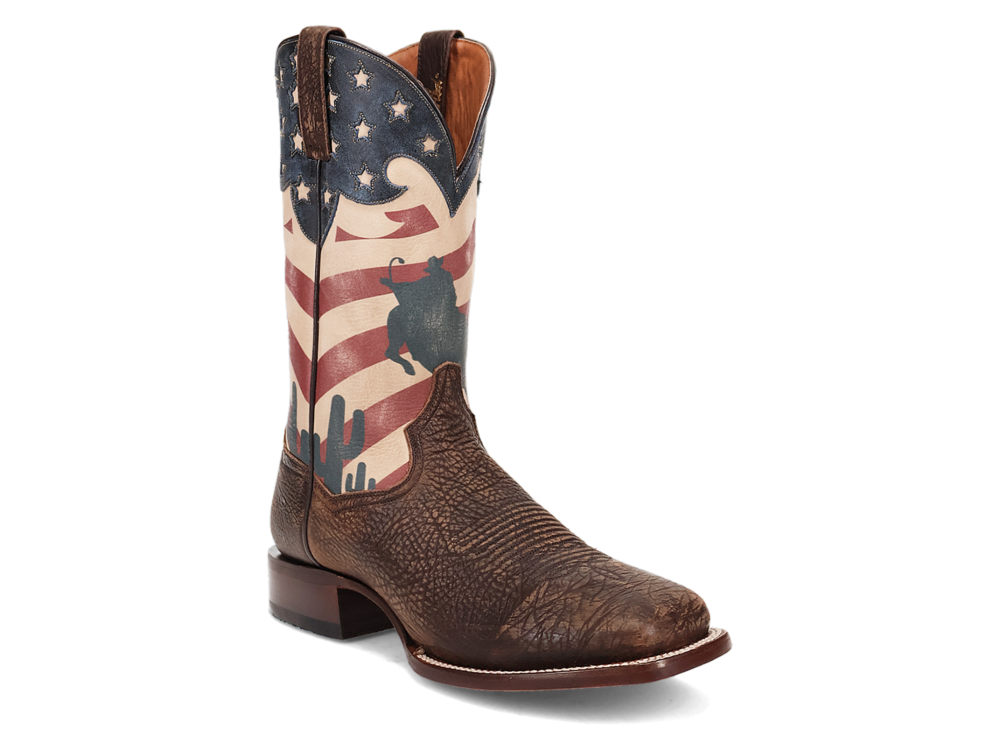 Dan Post Boots Lane Frost - DP5053- Flag/Brown- Bison-