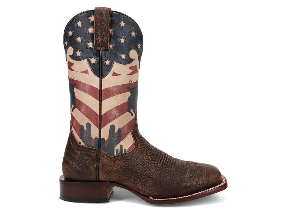 Dan Post Boots Lane Frost - DP5053- Flag/Brown- Bison-