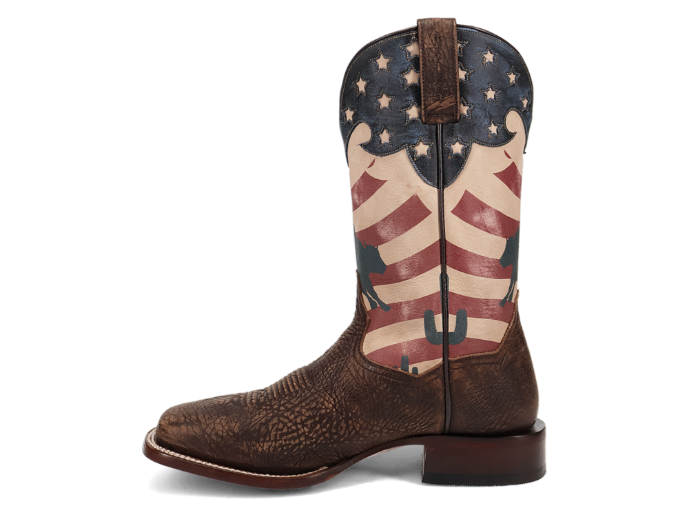Dan Post Boots Lane Frost - DP5053- Flag/Brown- Bison-