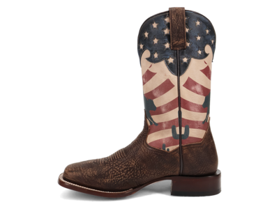 Dan Post Boots Lane Frost - DP5053- Flag/Brown- Bison-