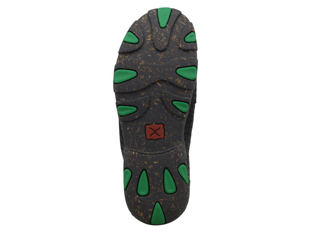 Twisted X Youth Driving Moc- 4-H Black - YDM0053 -