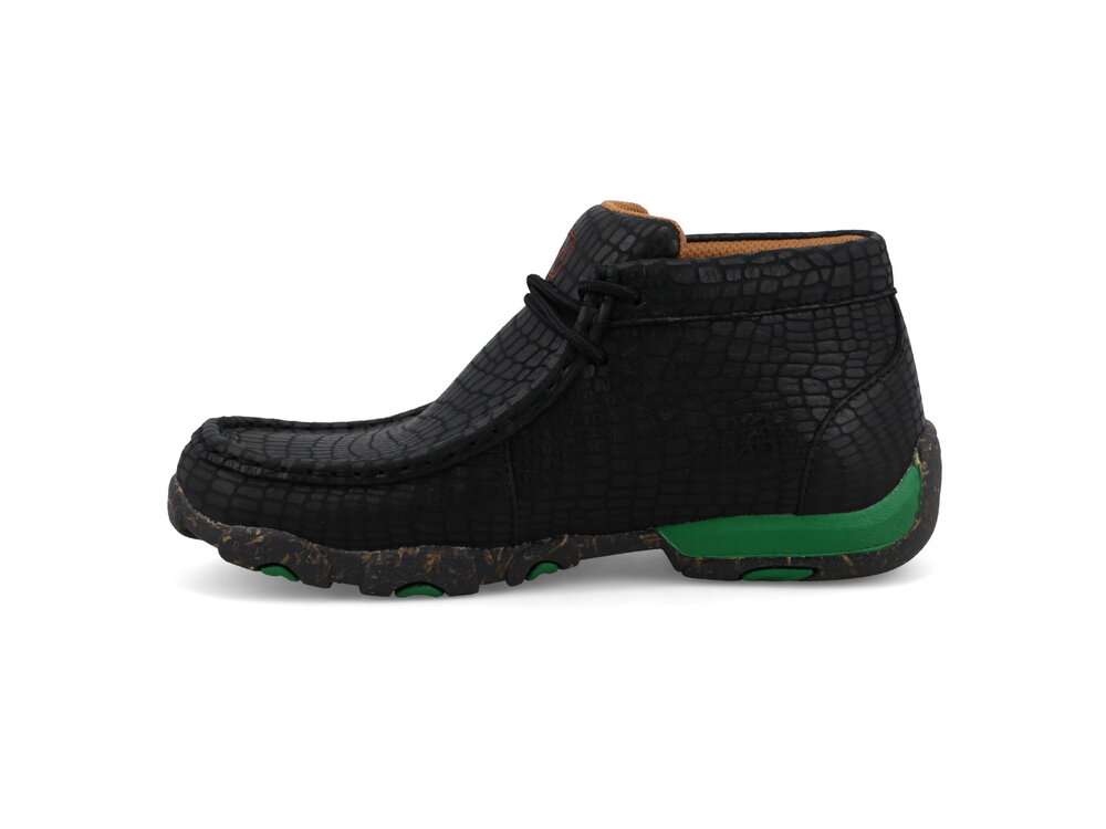 Twisted X Youth Driving Moc- 4-H Black - YDM0053 -