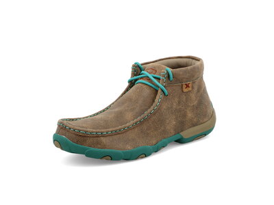 Twisted X Driving Moc - Bomber/Turq - WDM0020 -