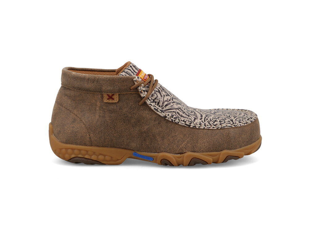 Twisted X Work Driving Moc- Nude Print - WDMXN03 -