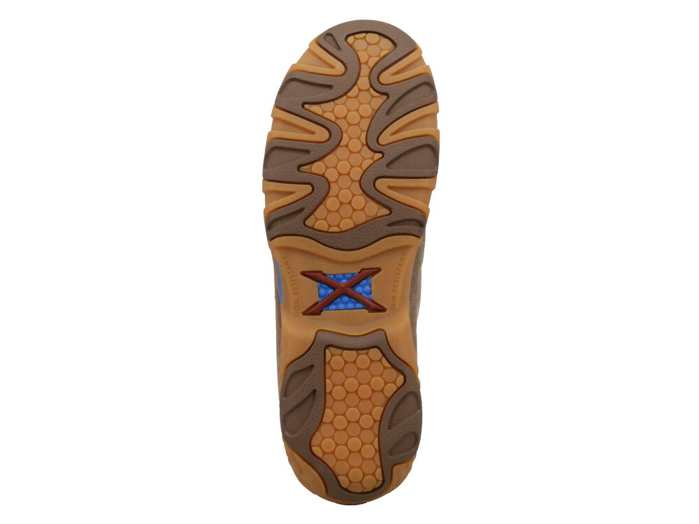 Twisted X Work Driving Moc- Nude Print - WDMXN03 -