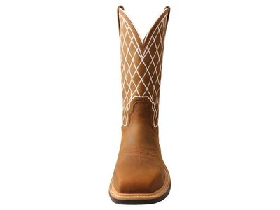 Twisted X Work Boot- Oiled Saddle - WXBN002 -