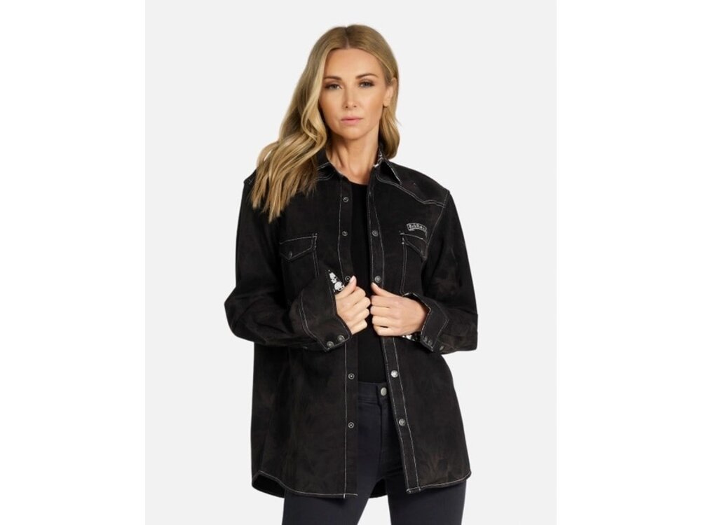 Rock Roll N Soul Delfino Time is Running Out Boyfriend Jacket-