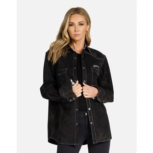 Rock Roll N Soul Delfino Time is Running Out Boyfriend Jacket-