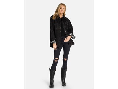 Rock Roll N Soul Delfino Time is Running Out Boyfriend Jacket-