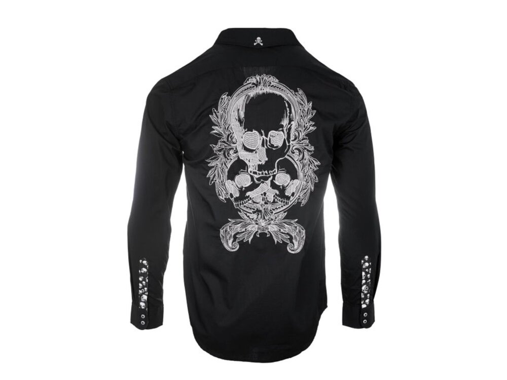 Rock Roll N Soul Don't Look Back- Men's Long Sleeve- Black