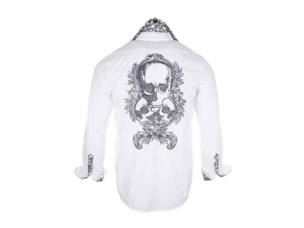 Rock Roll N Soul Don't Look Back- Men's Long Sleeve- White