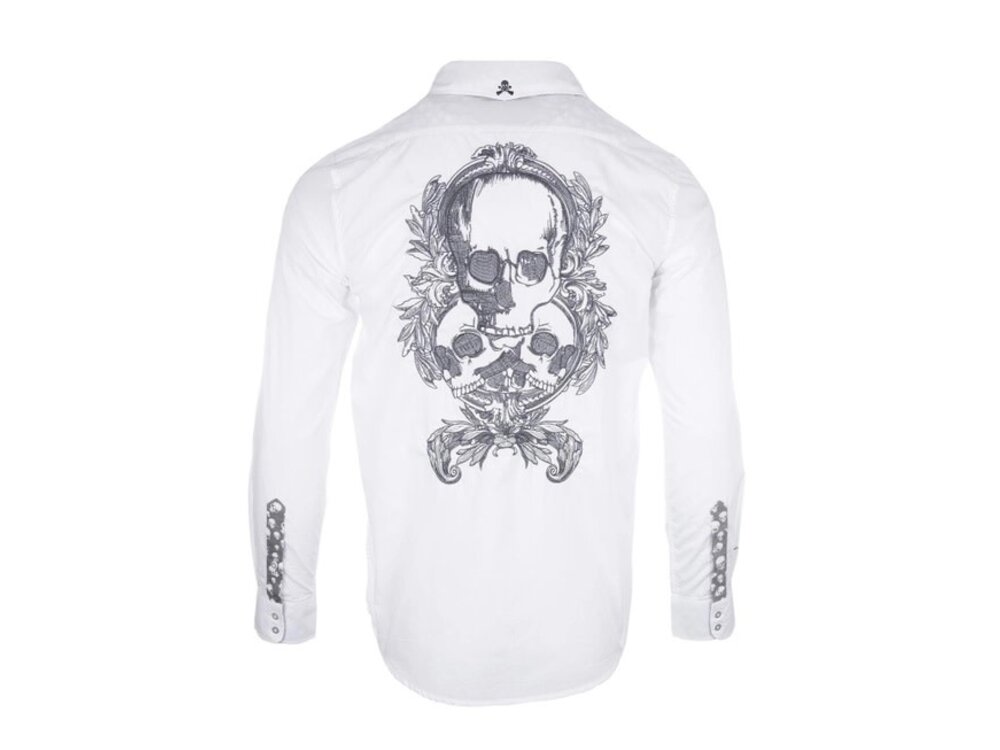 Rock Roll N Soul Don't Look Back- Men's Long Sleeve- White