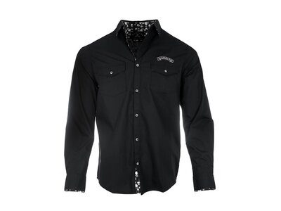 Rock Roll N Soul Time is Running Out- Men's Long Sleeve Black-