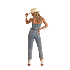 Rock and Roll Denim Denim Jumpsuit - RRWDR6R1AJ -