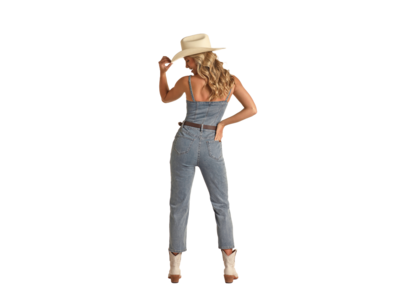 Rock and Roll Denim Denim Jumpsuit - RRWDR6R1AJ -