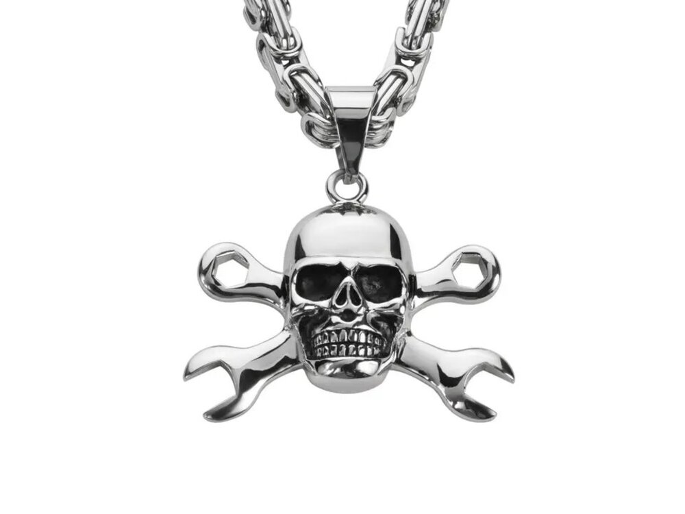 Heavy Metal Jewelry SK1424 - Necklace 24in