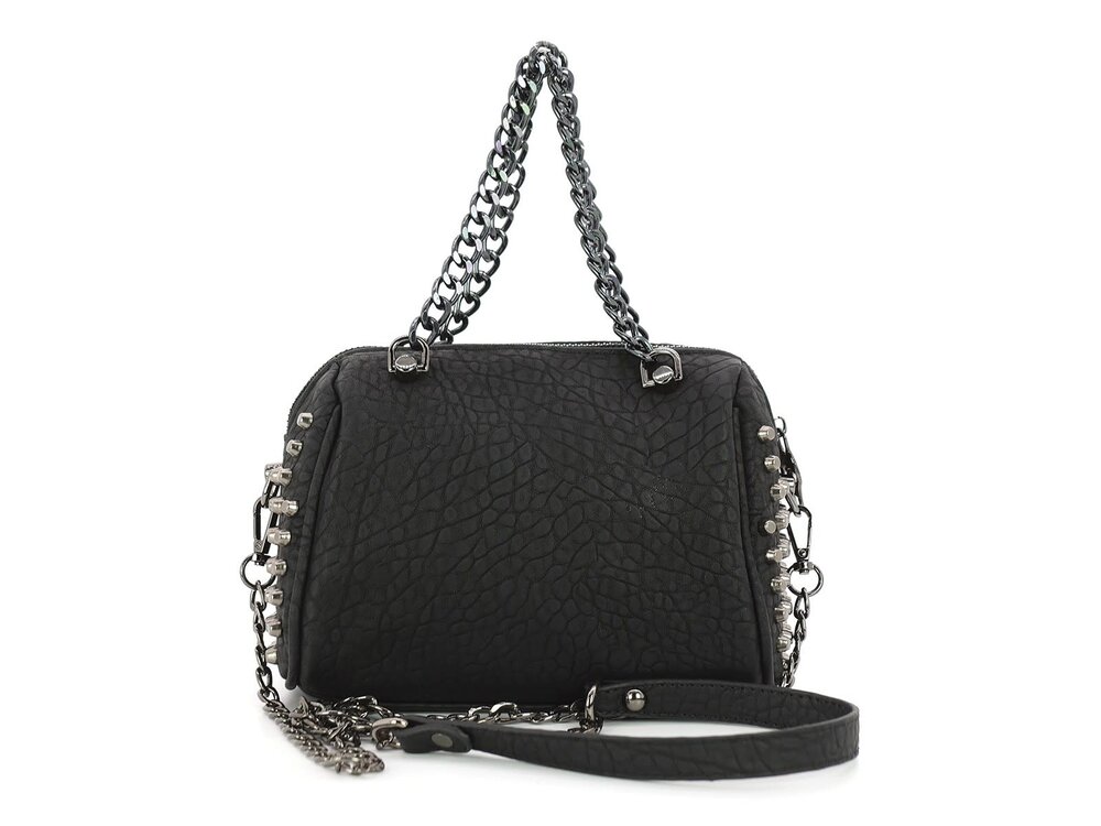 Studded Skull Shoulder Bag