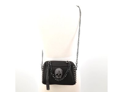 Studded Skull Shoulder Bag