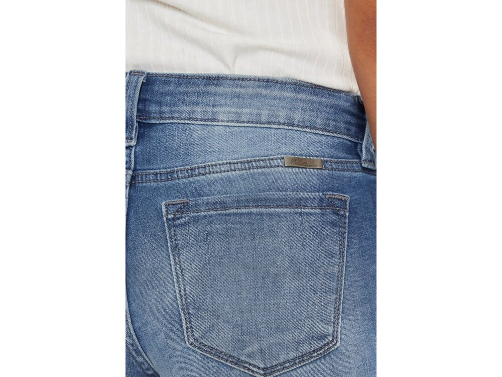 KanCan Mid-Rise Fray Hem- Med- KC9214QM