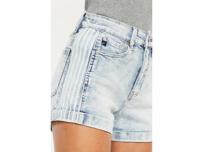 KanCan Light Wash High Rise Short- Side Panel - KC6357L