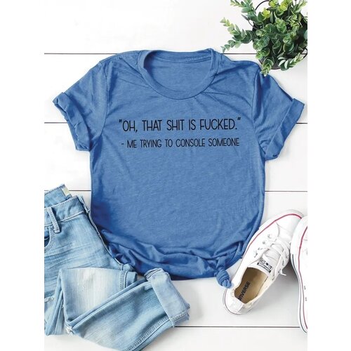 Trying to Console Someone - Graphic Tee