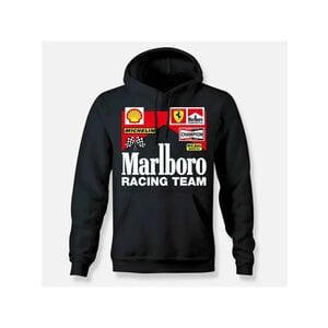 webig Marlboro Racing Hoodie- Black-