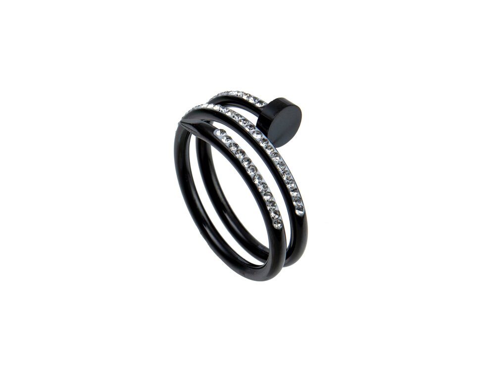 Crystal Wrap Nail Ring-