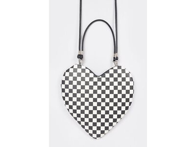 Checkerboard Heart Bag-