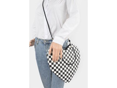 Checkerboard Heart Bag-