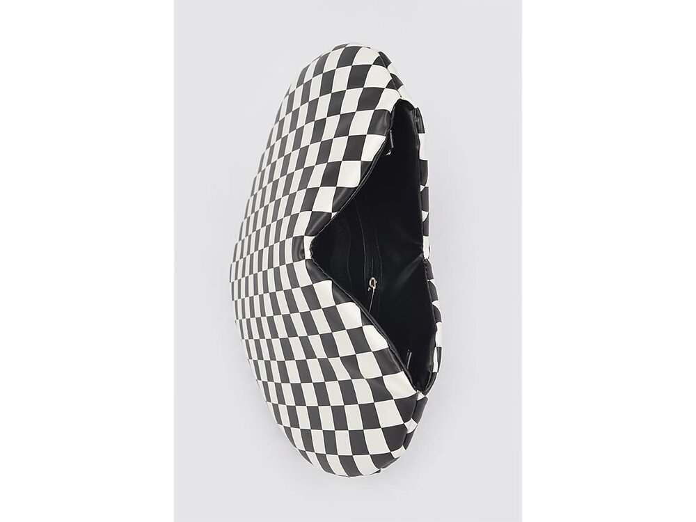 Checkerboard Heart Bag-
