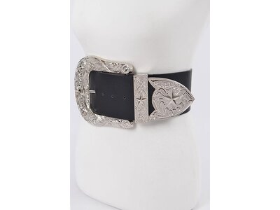 Oversized Buckle Belt-