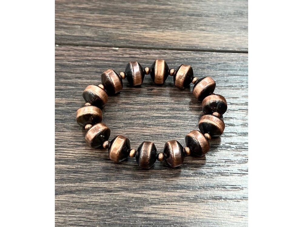 Isac Trading Copper Navajo Bracelet- 711382