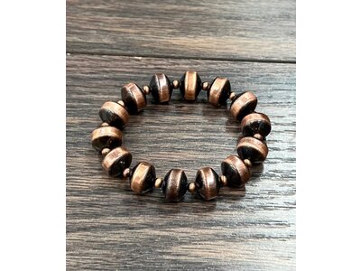 Isac Trading Copper Navajo Bracelet- 711382