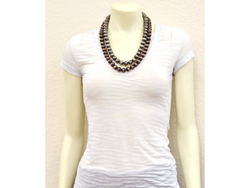 Isac Trading Navajo Pearl Necklace- 733067