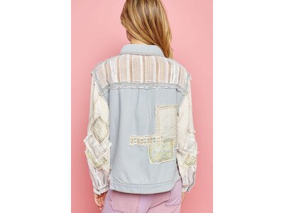 Pol Ava Jacket- GWT170 - Light Denim