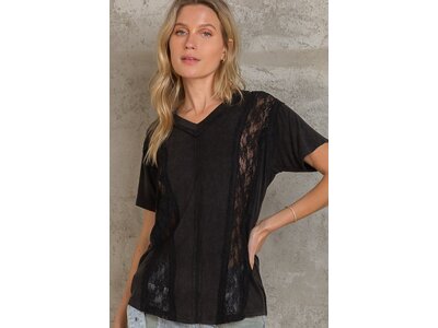 Pol Chloe Top- YKT830 - Black